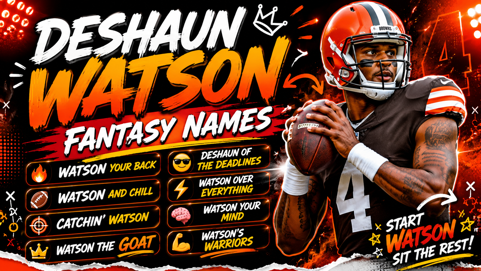 deshaun watson fantasy names