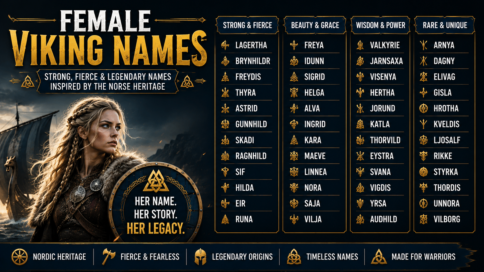 female viking names