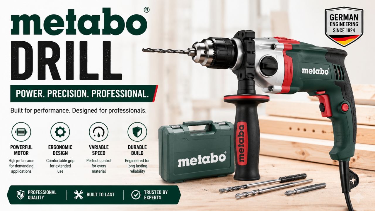 Metabo Drill: Buying Guide for Professionals and DIY Users